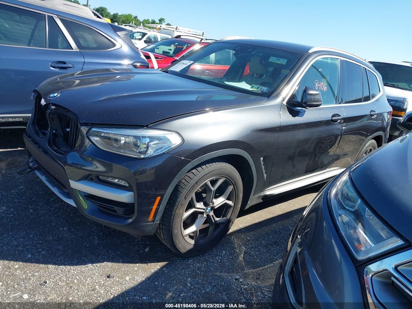 Vin: 5uxty5c08m9g40121, lot: 45696134, bmw x3 xdrive30i 20212