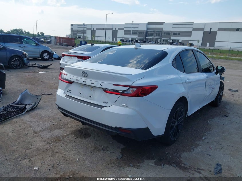 2025 TOYOTA CAMRY auction photo 4
