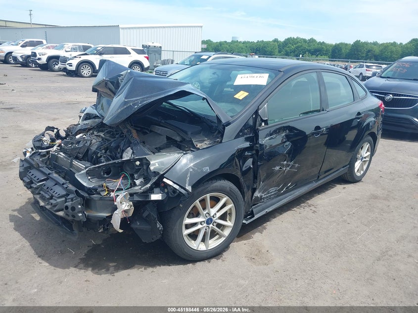 Vin: 1fadp3f22gl295575, lot: 45696174, ford focus se 20162
