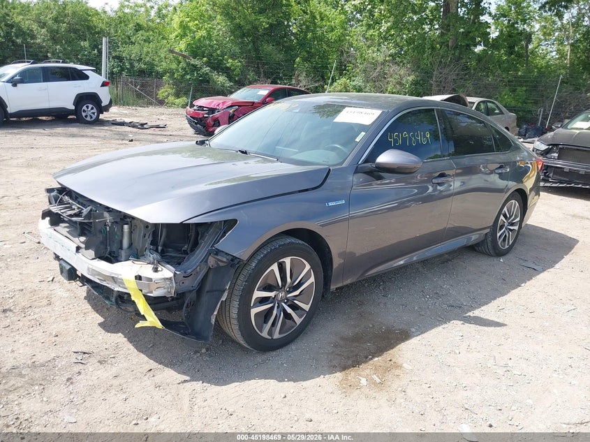2019 Honda Accord Hybrid Ex-L 1HGCV3F57KA001289 photo 1