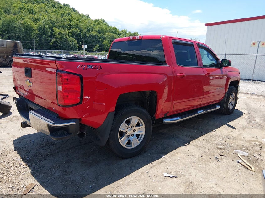 Vin: 3gcukrec8jg626492, lot: 45696206, chevrolet silverado 1500 1lt 20184