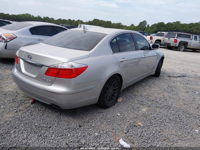 Vin: kmhgc4de7bu137088, lot: 45696300, hyundai genesis 3.8 20114