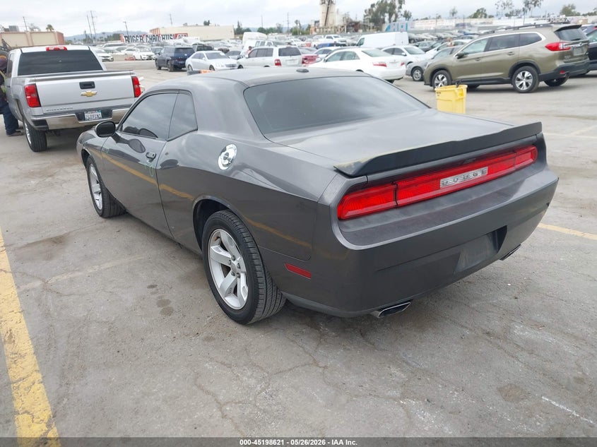 Vin: 2c3cdyag3dh511929, lot: 45696349, dodge challenger sxt 20133