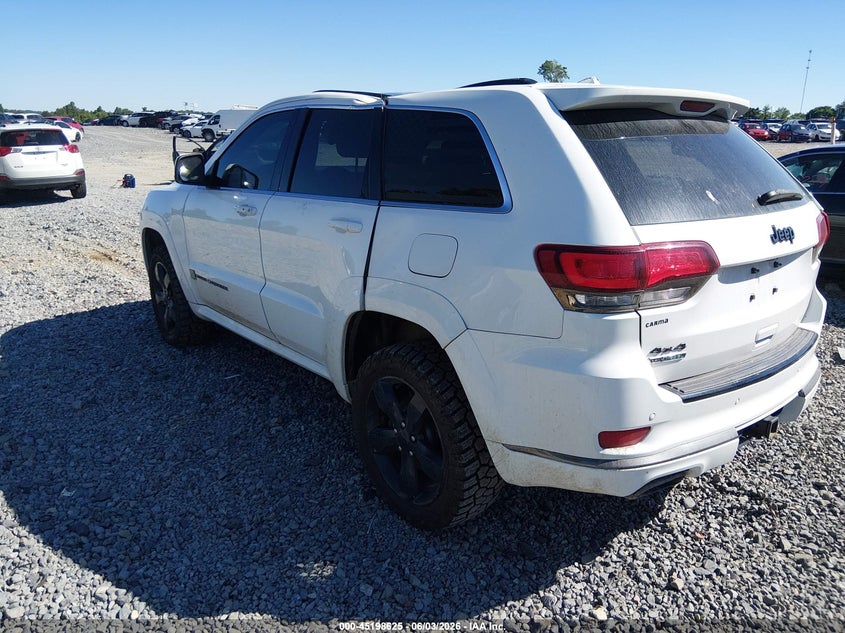 Vin: 1c4rjfcm6gc334810, lot: 45696353, jeep grand cherokee high altitude 20163