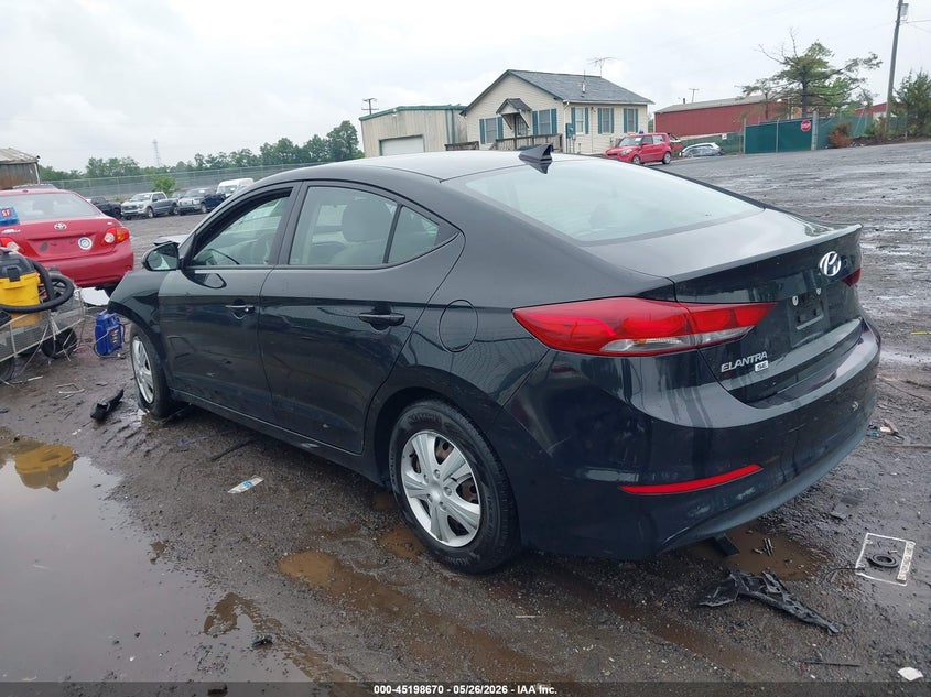VIN 5NPD74LF7HH164705 2017 HYUNDAI ELANTRA SE