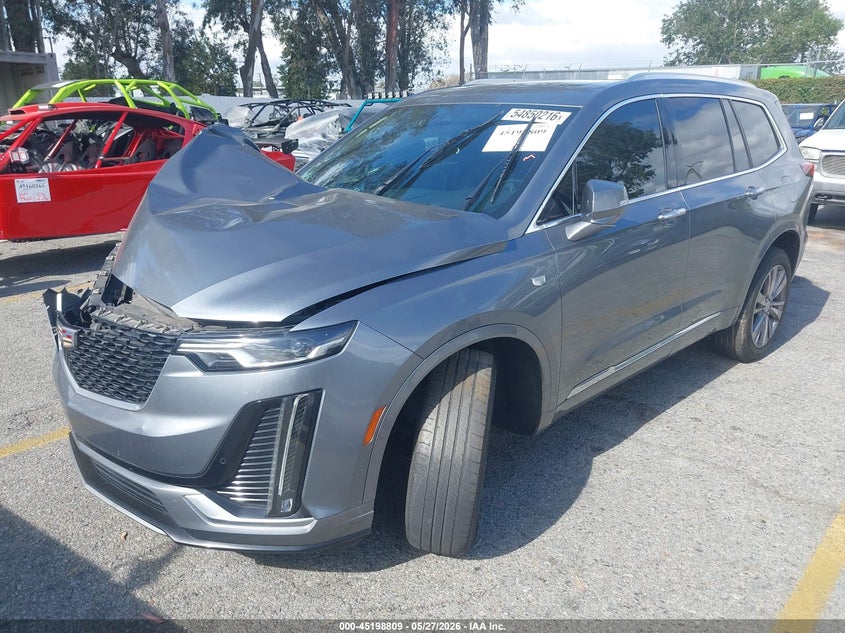 Vin: 1gykpcrs0nz102566, lot: 45696537, cadillac xt6 fwd premium luxury 20222
