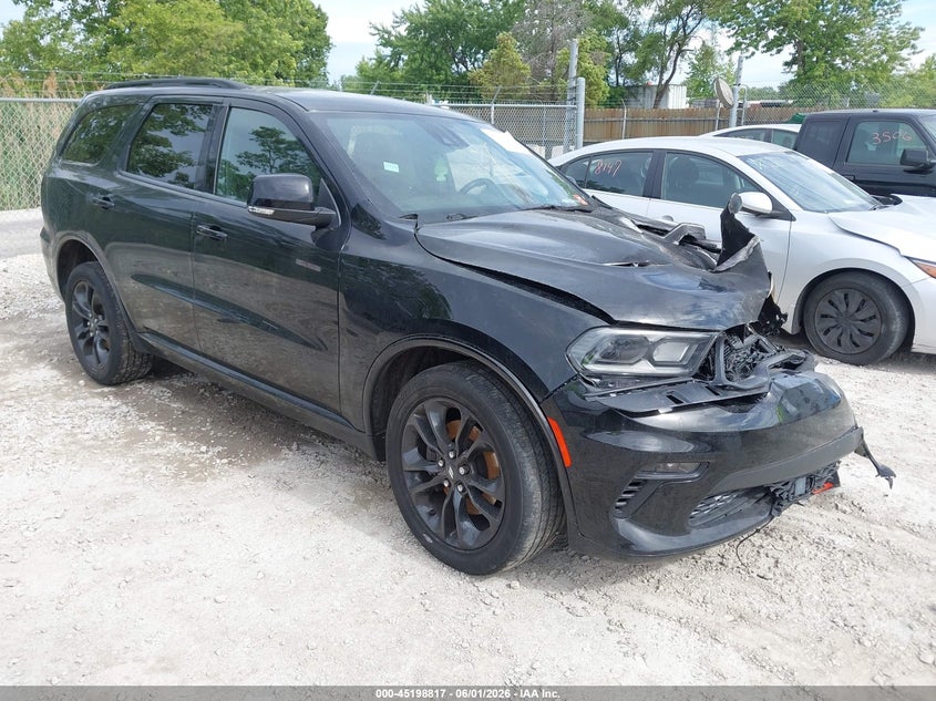Vin: 1c4rdjdg8nc161548, lot: 45696545, dodge durango gt plus awd 20221