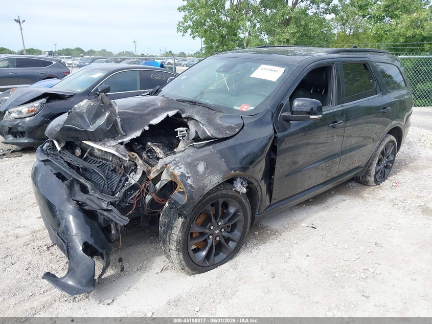 Vin: 1c4rdjdg8nc161548, lot: 45696545, dodge durango gt plus awd 20222