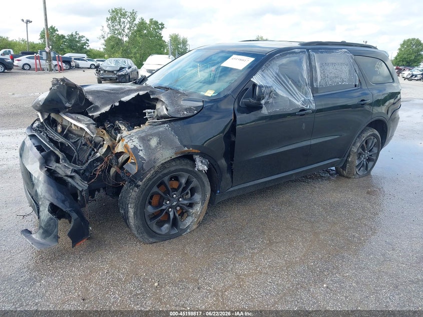 Vin: 1c4rdjdg8nc161548, lot: 45696545, dodge durango gt plus awd 20222