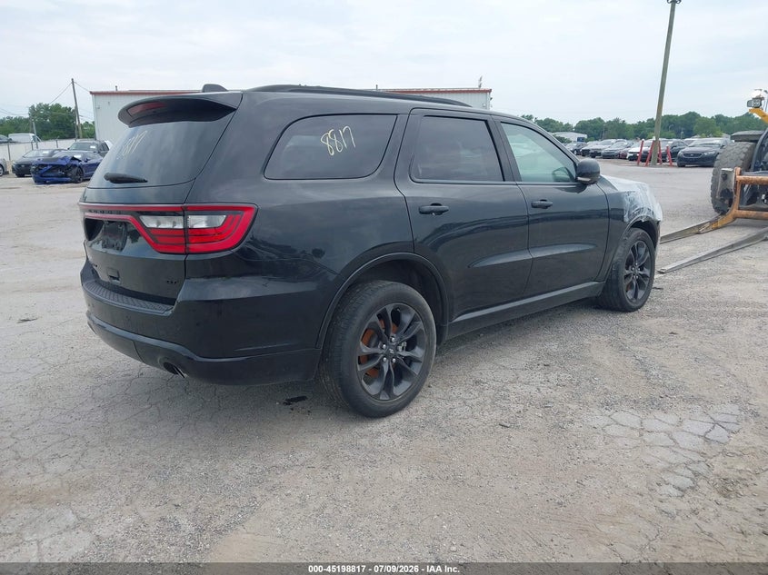 Vin: 1c4rdjdg8nc161548, lot: 45696545, dodge durango gt plus awd 20224