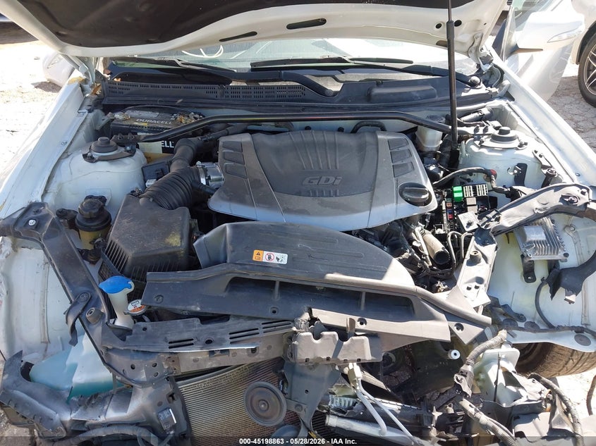 2013 Hyundai Genesis 3.8 Track VIN: KMHHU6KJ2DU101504 Lot: 45198863