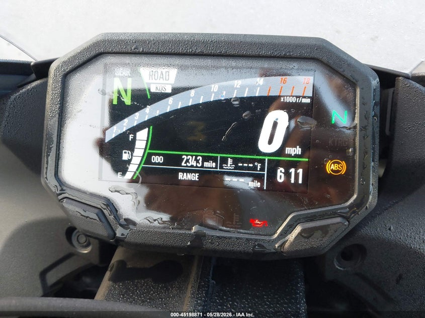 2025 Kawasaki Zx636 K VIN: JKBZXJJ18SA018930 Lot: 45198871