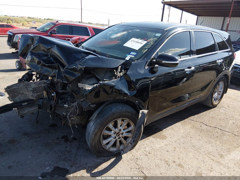 2019 KIA SORENTO auction photo 2