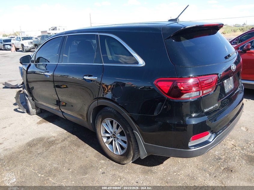 2019 KIA SORENTO auction photo 3