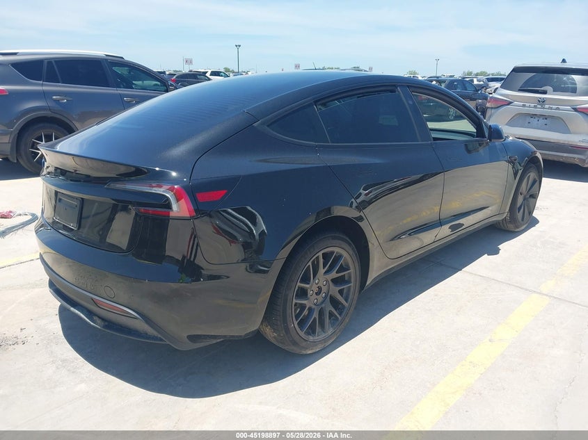 2026 TESLA MODEL 3 auction photo 4