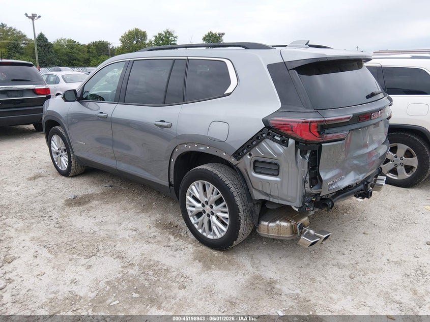 Vin: 1gkenkrs3sj177201, lot: 45696671, gmc acadia fwd elevation 20253