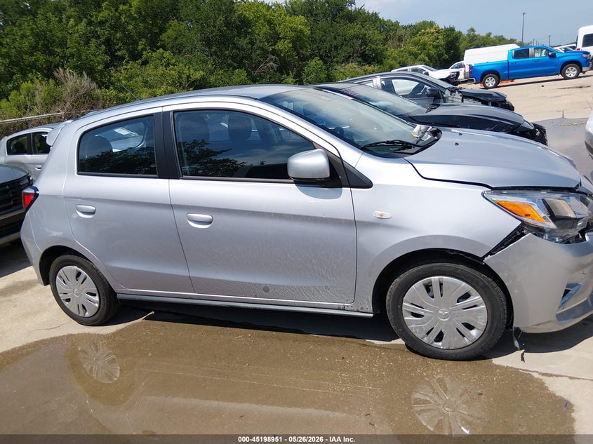 2024 Mitsubishi Mirage Es/Le VIN: ML32AUHJ6RH021513 Lot: 45198951