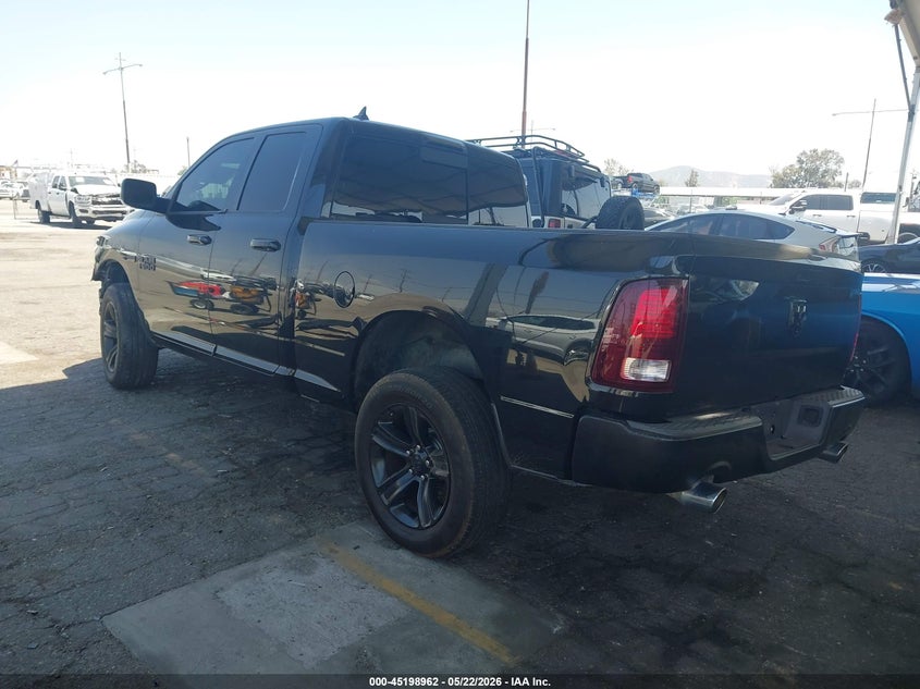 Vin: 1c6rr6ht6fs691568, lot: 45696690, ram 1500 sport 20153