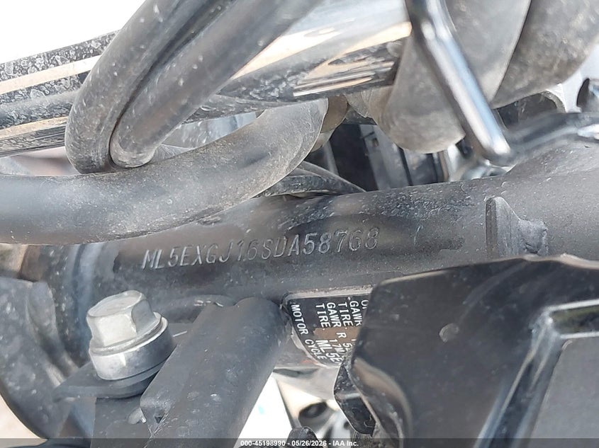 2025 Kawasaki Ex500 A/B VIN: ML5EXGJ16SDA58768 Lot: 45198990