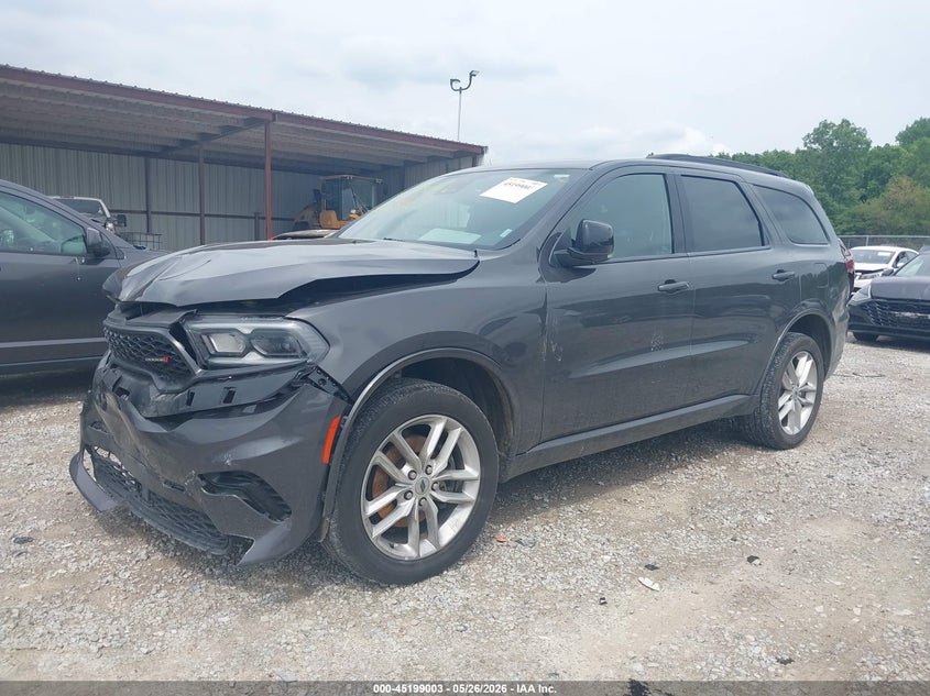 Vin: 1c4rdjdg4rc207799, lot: 45696731, dodge durango gt plus awd 20242