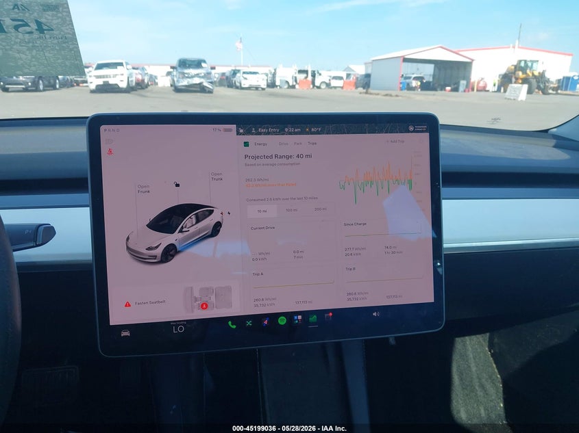 VIN: 5YJ3E1EBXMF059692 2021 TESLA MODEL 3 LONG RANGE