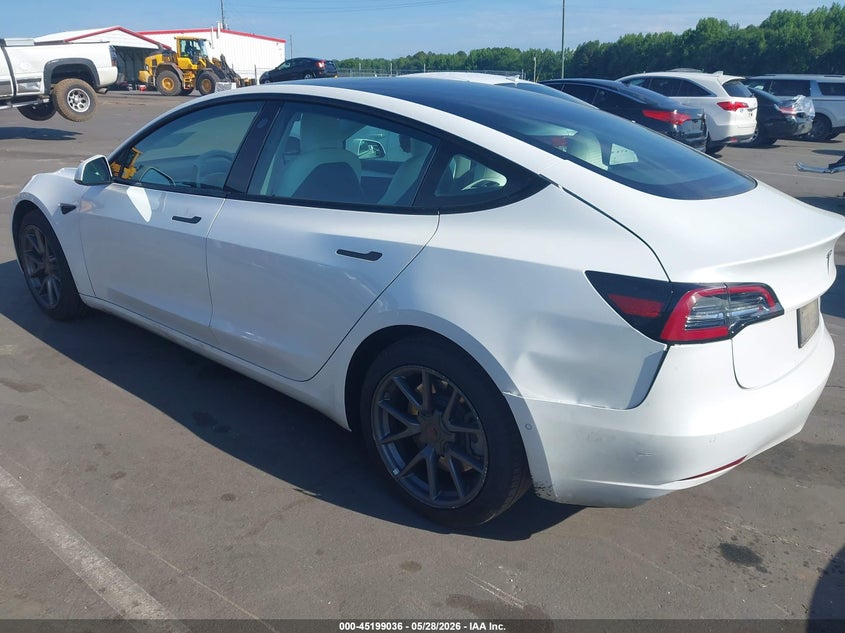 VIN: 5YJ3E1EBXMF059692 2021 TESLA MODEL 3 LONG RANGE