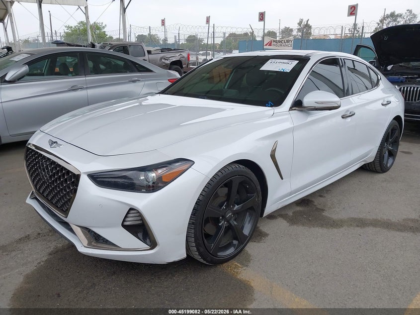 2019 Genesis G70 2.0t Advanced KMTG44LA0KU022799 photo 1