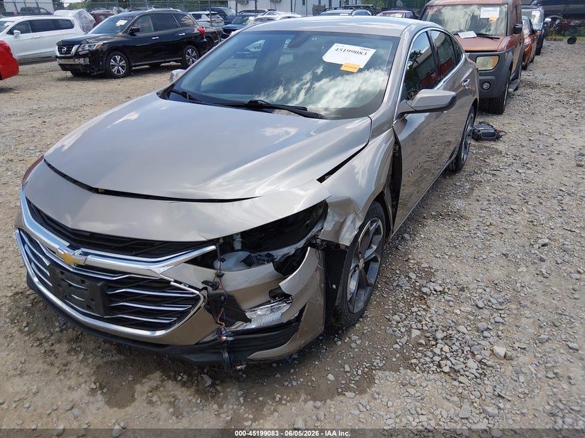 2022 CHEVROLET MALIBU 1.5L I-4 DI, DOHC, V(VIN: 1G1ZD5ST7NF129544