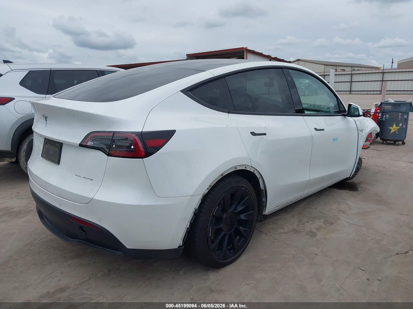 Vin: 5yjygdee6mf306587, lot: 45696822, tesla model y long range dual motor all-wheel drive 20214