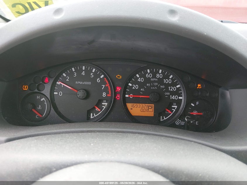 2012 Nissan Navara (frontier) 4.0 Frontier Sv red Lot 111045199125 Vin 1N6AD0ER9CC447880