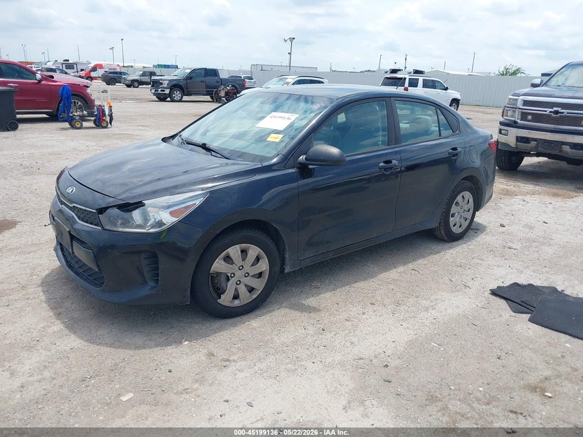 Vin: 3kpa24ab5je082290, lot: 45696864, kia rio lx 20182