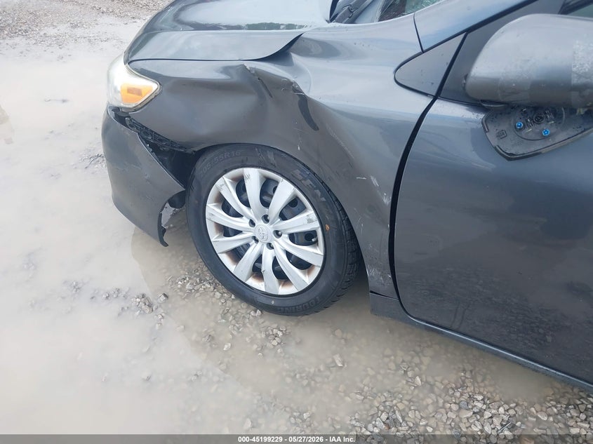 2012 Toyota Corolla 1.8 Le grey Lot 111045199229 Vin 2T1BU4EE9CC888072