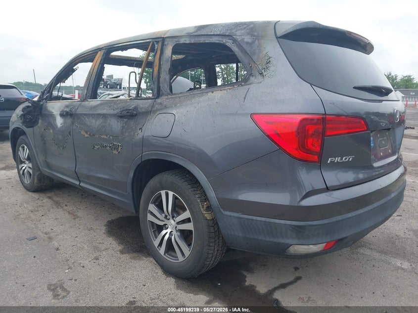 2018 HONDA PILOT auction photo 3