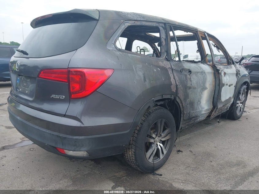 2018 HONDA PILOT auction photo 4