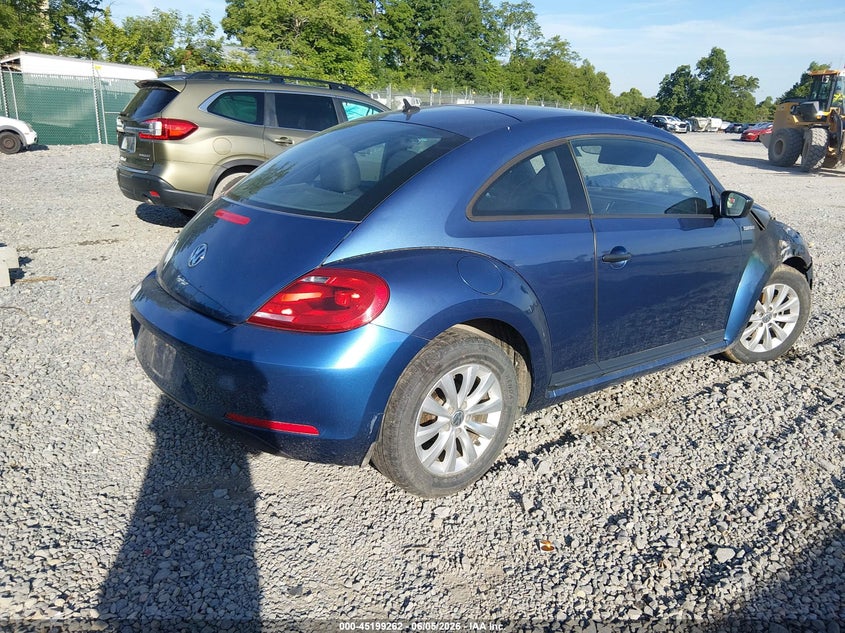 Vin: 3vwf17at3gm607443, lot: 45696990, volkswagen beetle 1.8t fleet edition 20164