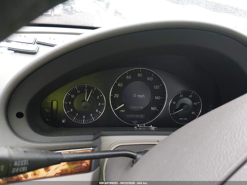 2006 MERCEDES-BENZ E auction photo 7