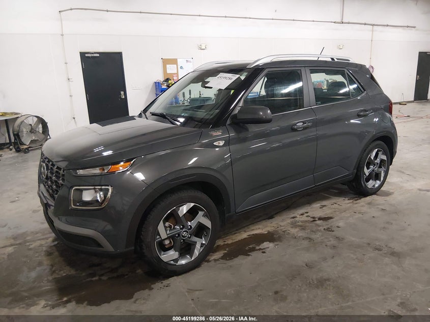 Vin: kmhrc8a36ru303680, lot: 45697014, hyundai venue sel 20242