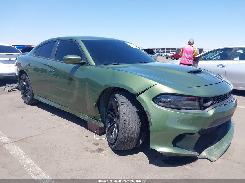 Vin: 2c3cdxhg8mh616692, lot: 45697054, dodge charger gt rwd 2021 img_1