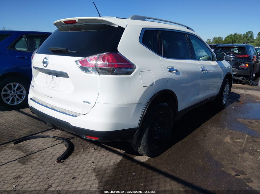 2016 NISSAN ROGUE auction photo 4