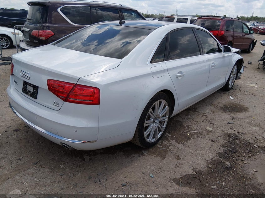 Vin: waurmafd8en001075, lot: 45697142, audi a8 l 3.0 tdi 20144