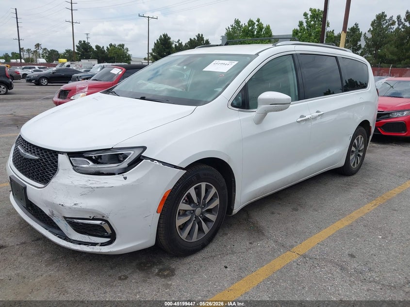 Vin: 2c4rc1bg4mr503041, lot: 45697174, chrysler pacifica touring l 20212