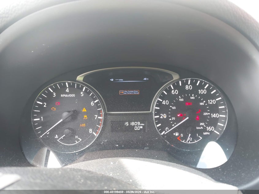 2013 NISSAN ALTIMA SEDAN 2.5L I-4 DOHC, VVT, 182HP
