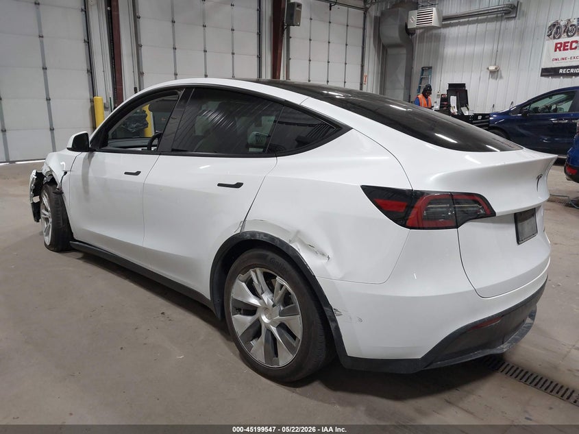 Vin: 7saygdee6pf675621, lot: 45697275, tesla model y awd/long range dual motor all-wheel drive 20233