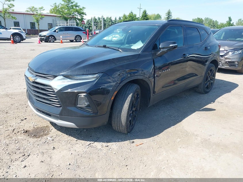 Vin: 3gnkbhrs3ms539403, lot: 45697313, chevrolet blazer awd 2lt 20212
