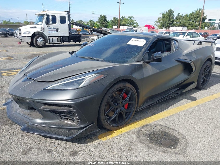 2021 Chevrolet Corvette Stingray Rwd 1Lt VIN: 1G1YA2D46M5109704 Lot: 45199601