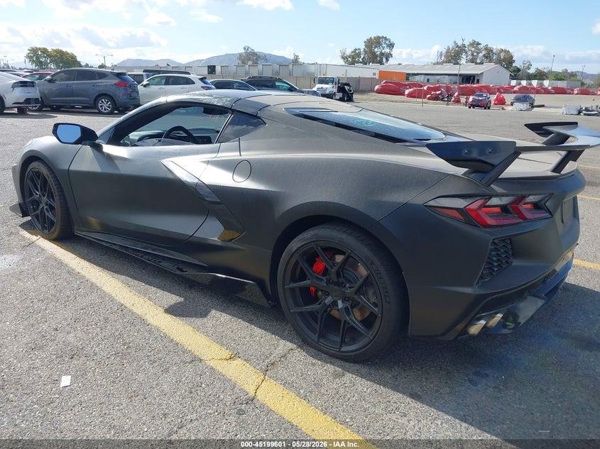 Vin: 1g1ya2d46m5109704, lot: 45697329, chevrolet corvette stingray rwd  1lt 20213