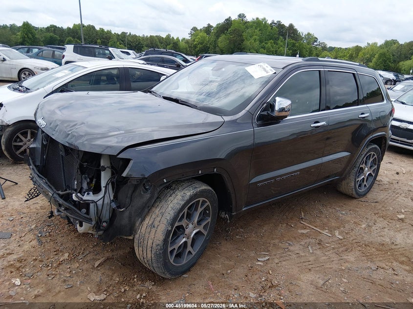 2019 Jeep Grand Cherokee Overland 4x2 1C4RJECG8KC603788 photo 1
