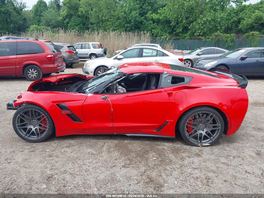 2017 Chevrolet Corvette Grand Sport VIN: 1G1YX2D77H5114506 Lot: 45199618