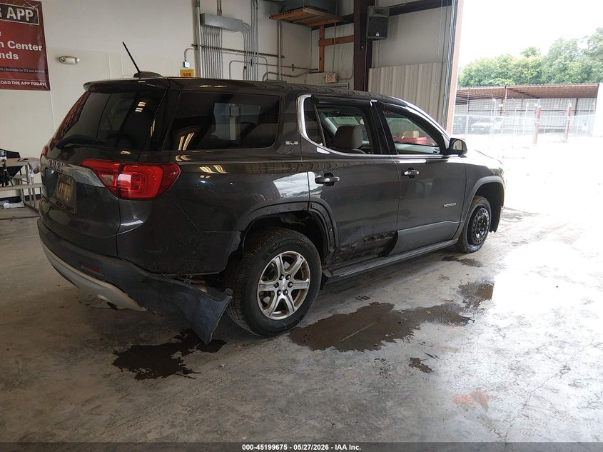 Vin: 1gkknkla0kz153071, lot: 45697403, gmc acadia sle-1 20194