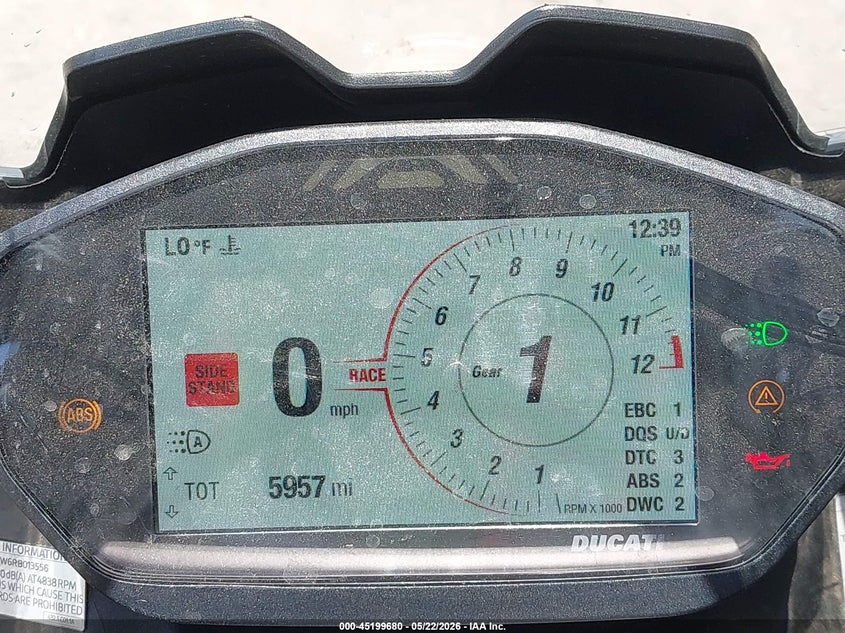 2024 Ducati Panigale V2 VIN: ZDMHAATW6RB013556 Lot: 45199680